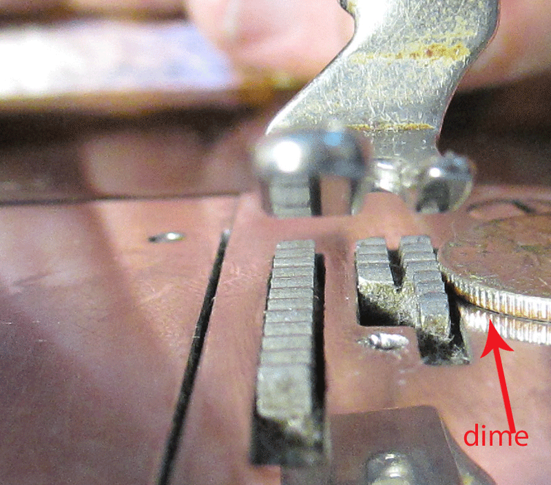 My Sewing Machine Obsession: One Thin Dime