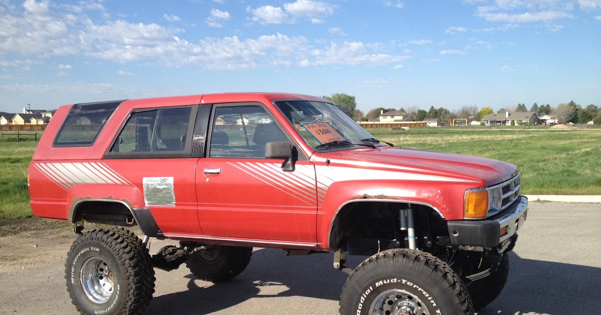 Middle Class Chops Boise: 1988 Toyota 4Runner Rock Crawler SAS For Sale!