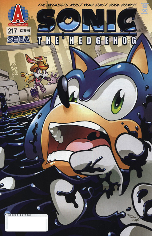 Read online Sonic The Hedgehog comic -  Issue #217 - 1