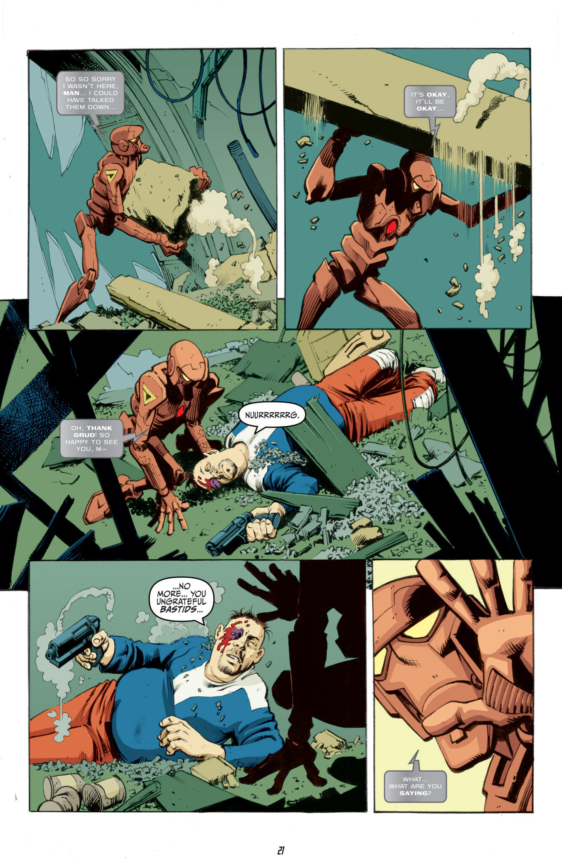 Read online Judge Dredd (2012) comic -  Issue #6 - 23