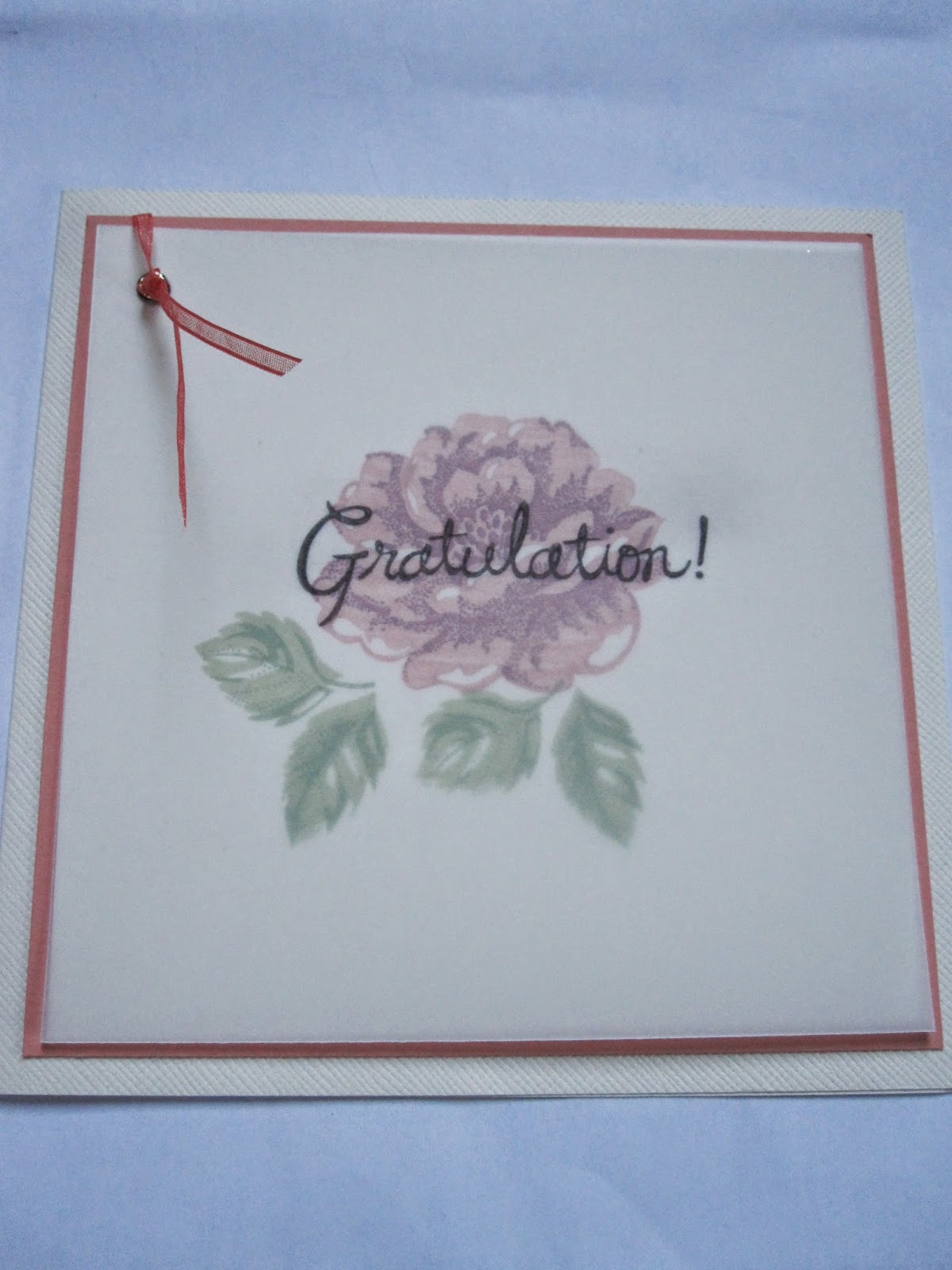 Beate´s Bastelwelt: Edle Karte