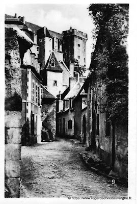 Photo noir et blanc : Montluçon vers 1930.