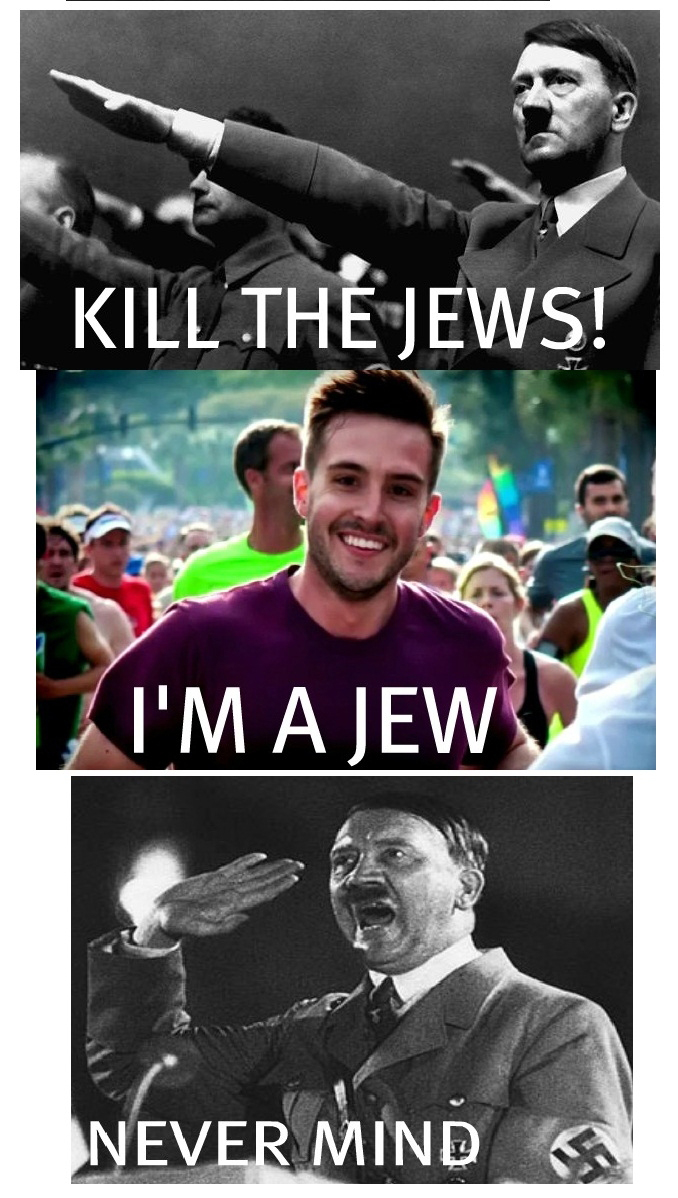 Photogenic Guy vs Hitler