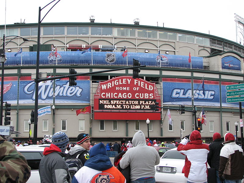 Wrigley in winter / Thanks, Obama / FM's end? Chicago Public Square
