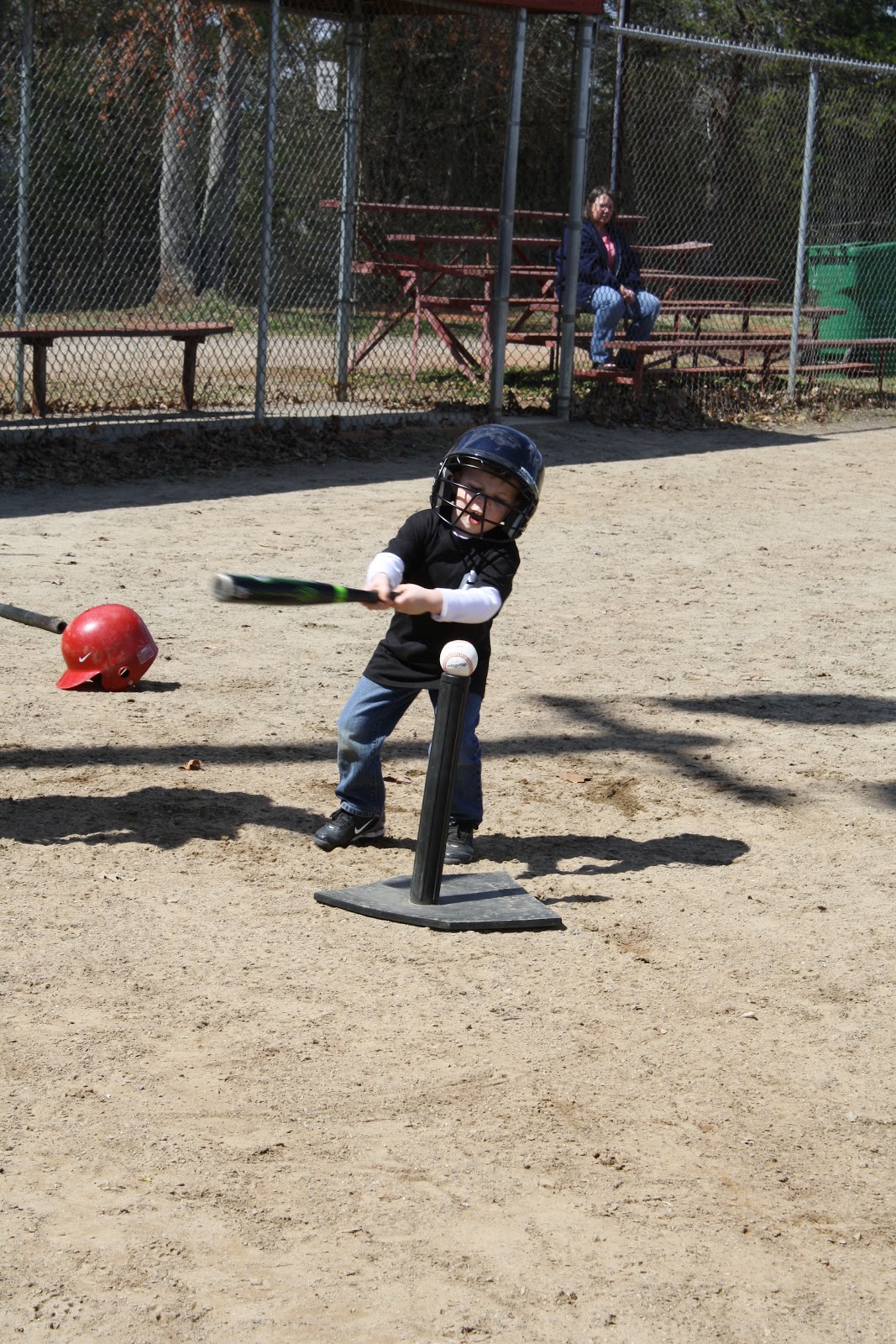 The Boyles Family Wee Ball Practice!