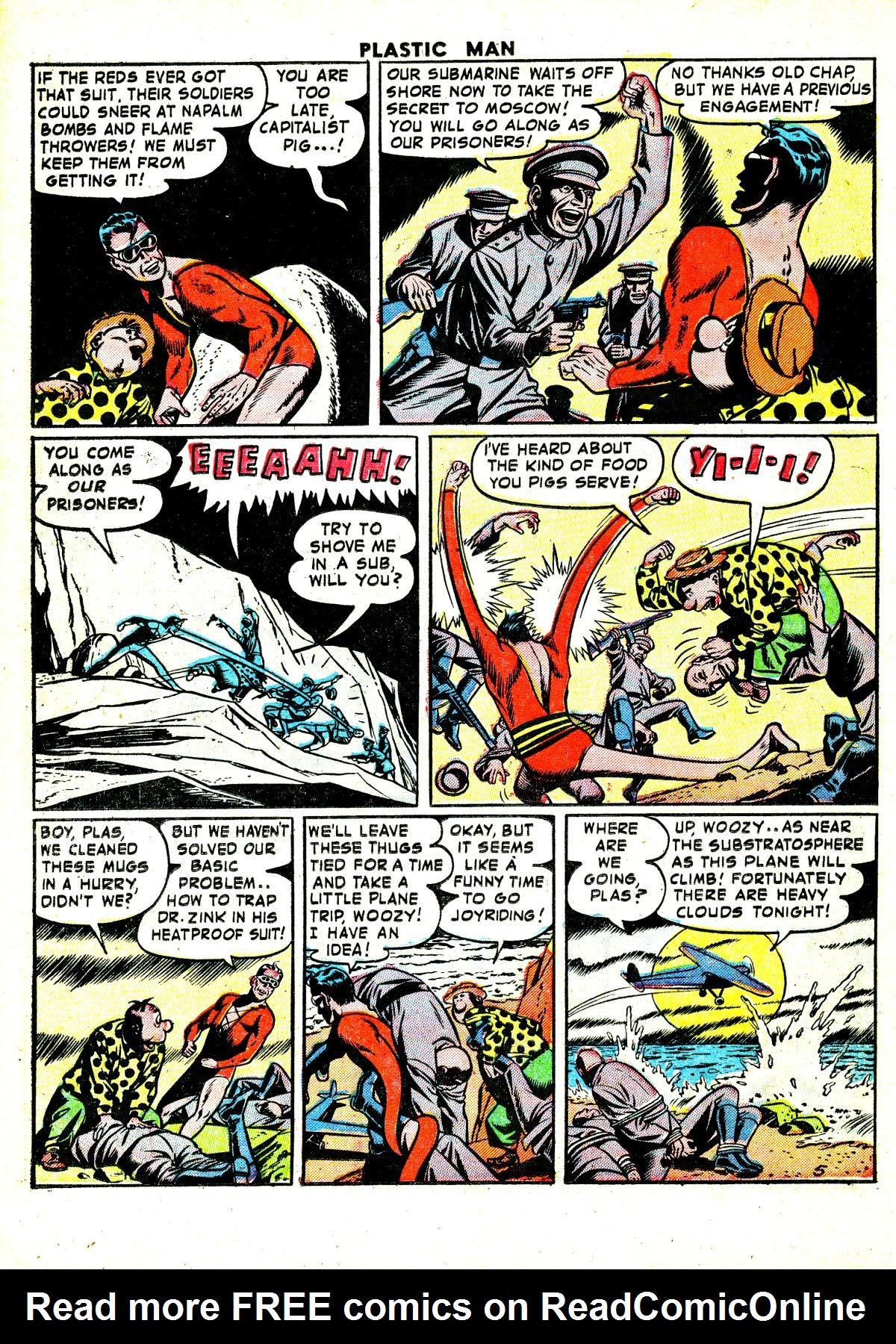 Read online Plastic Man (1943) comic -  Issue #43 - 24