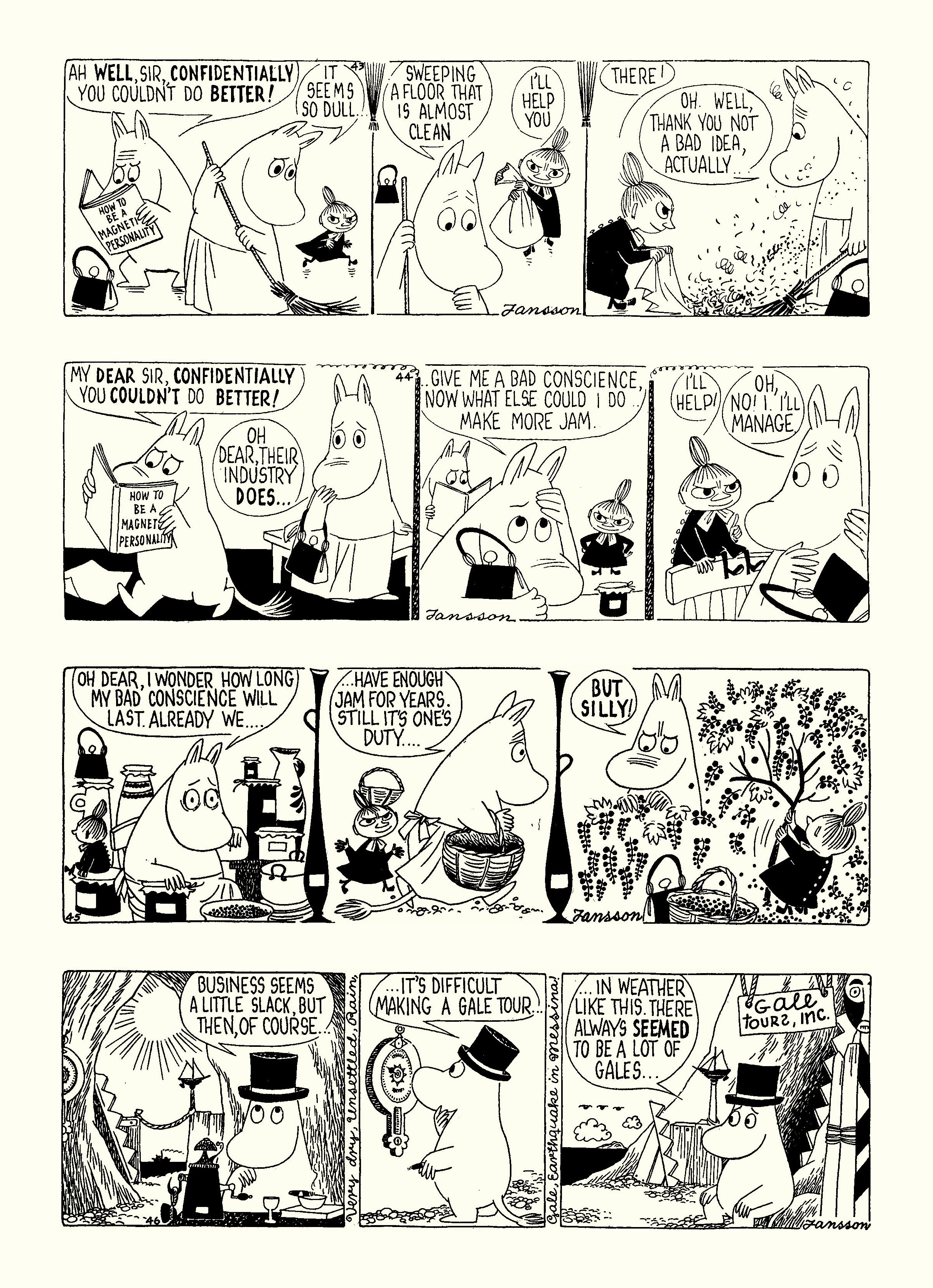 Read online Moomin: The Complete Tove Jansson Comic Strip comic -  Issue # TPB 4 - 48