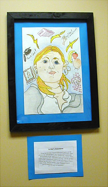 Art Therapy Sharing Directives Self Portrait Contour