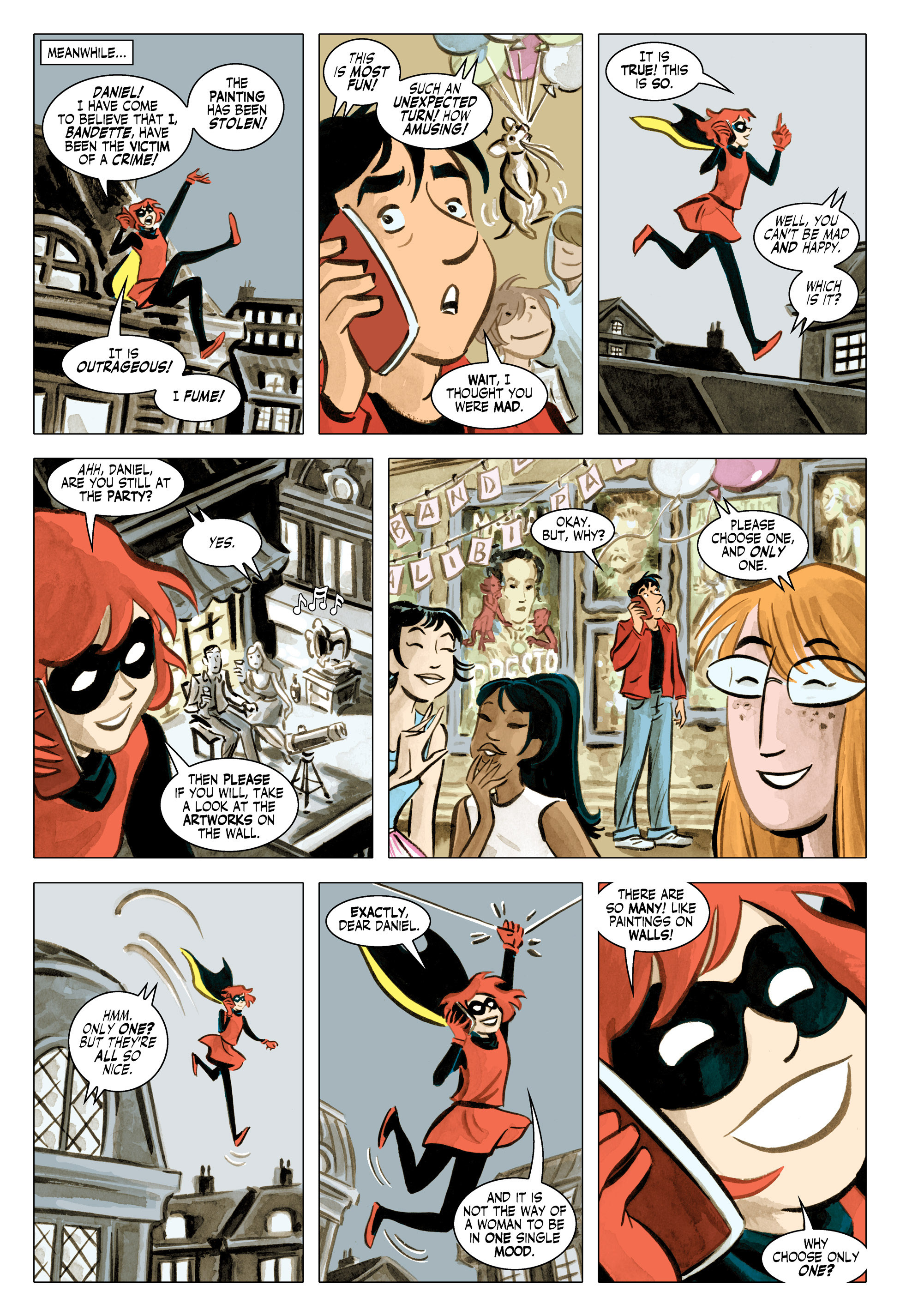 Read online Bandette (2012) comic -  Issue #14 - 18