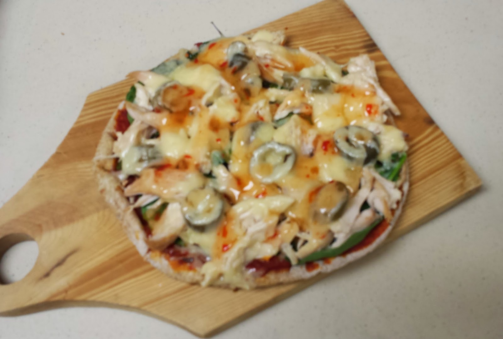 Kate's Kitchen Pita Bread Pizza