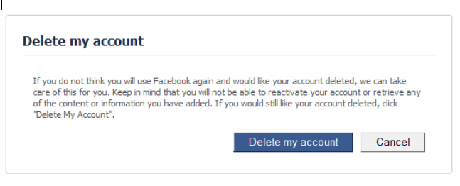 Delete Facebook Account Permanently - Delete My Account Right Now | Delete Facebook Account Link