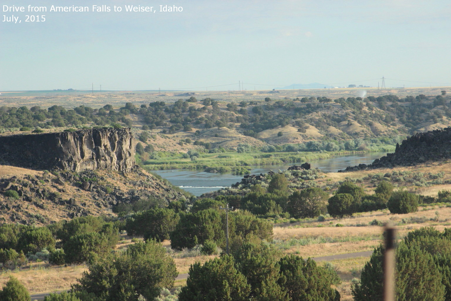 RV travels with Rich and Judy Monroe RV Park, Weiser, ID; July 1314, 2015