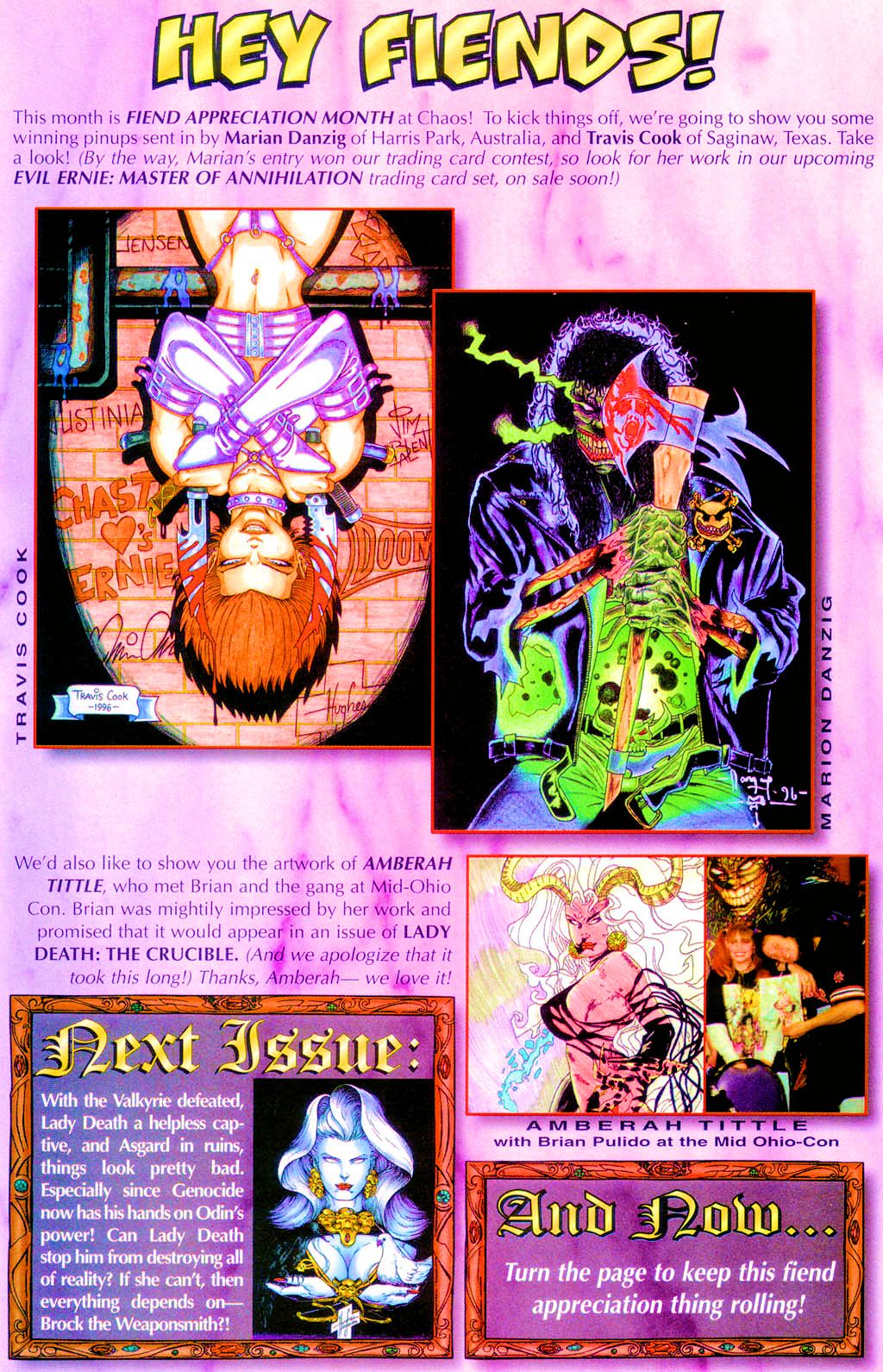 Read online Lady Death IV: The Crucible comic -  Issue #4 - 19