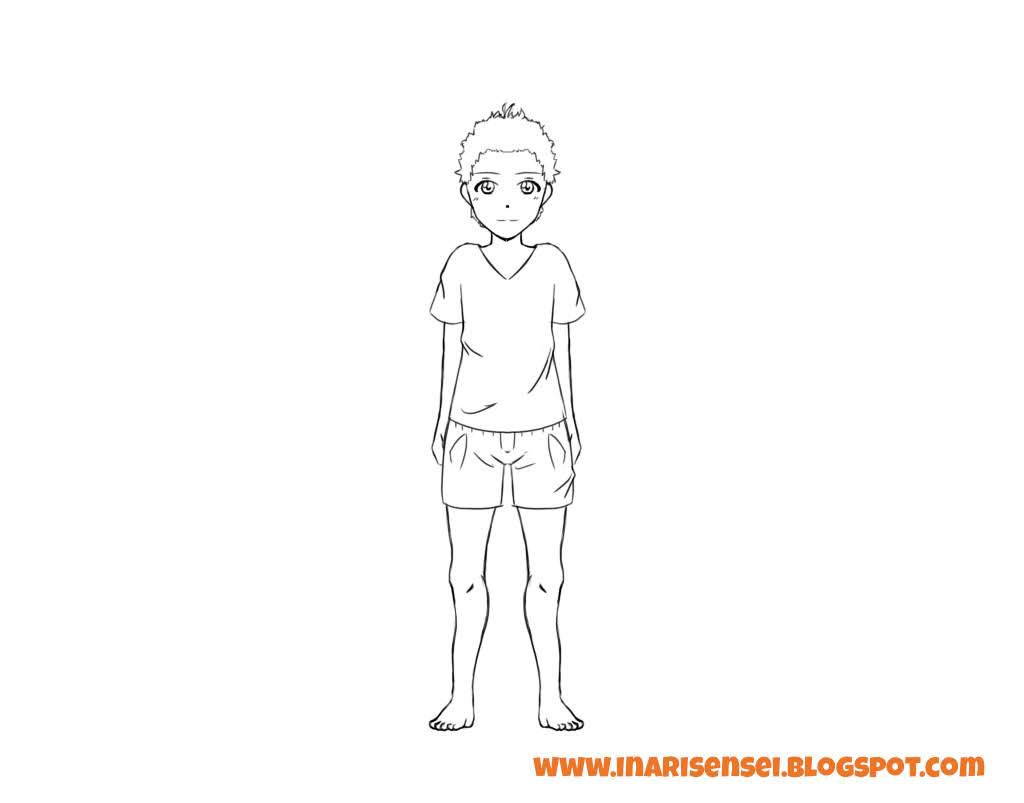 Les Cours Mangas D Inari Sensei Tutoriel Les Bases Du Corps Manga