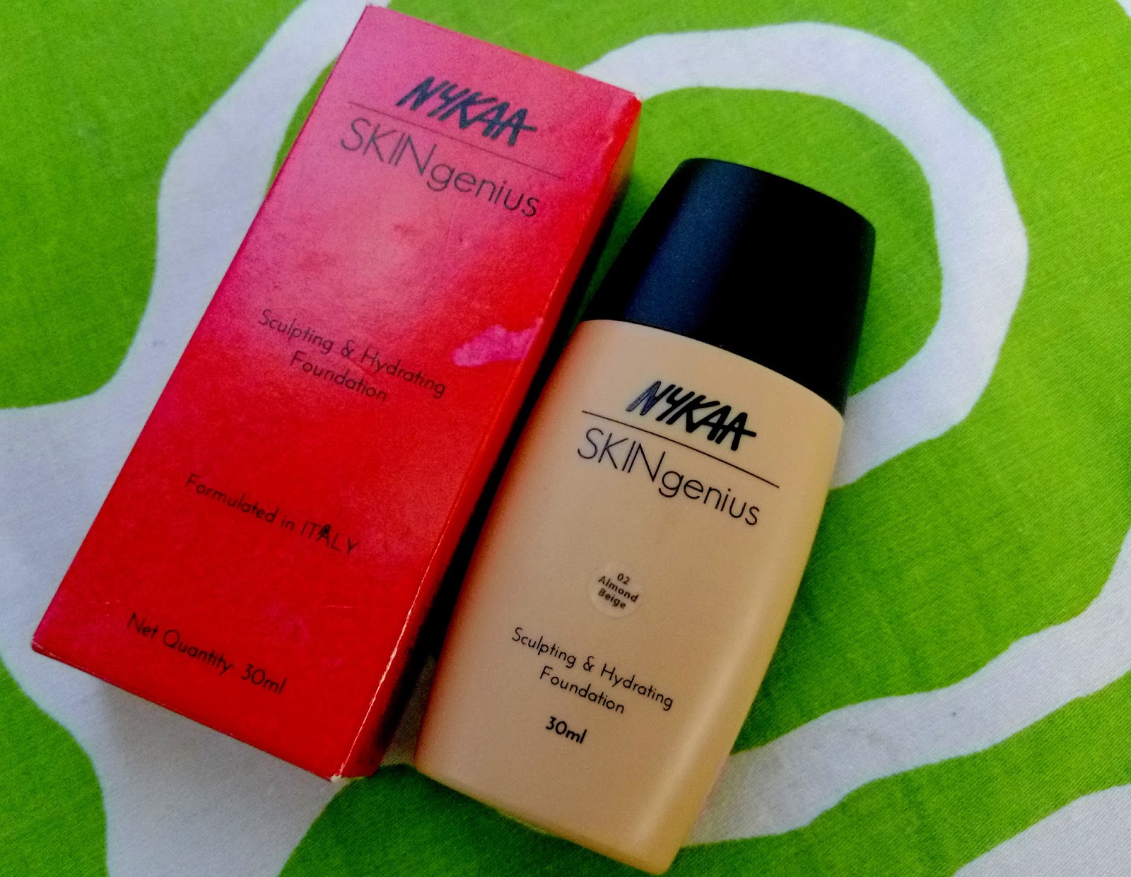 Nykaa Skin Genius Sculpting And Hydrating Foundation Review