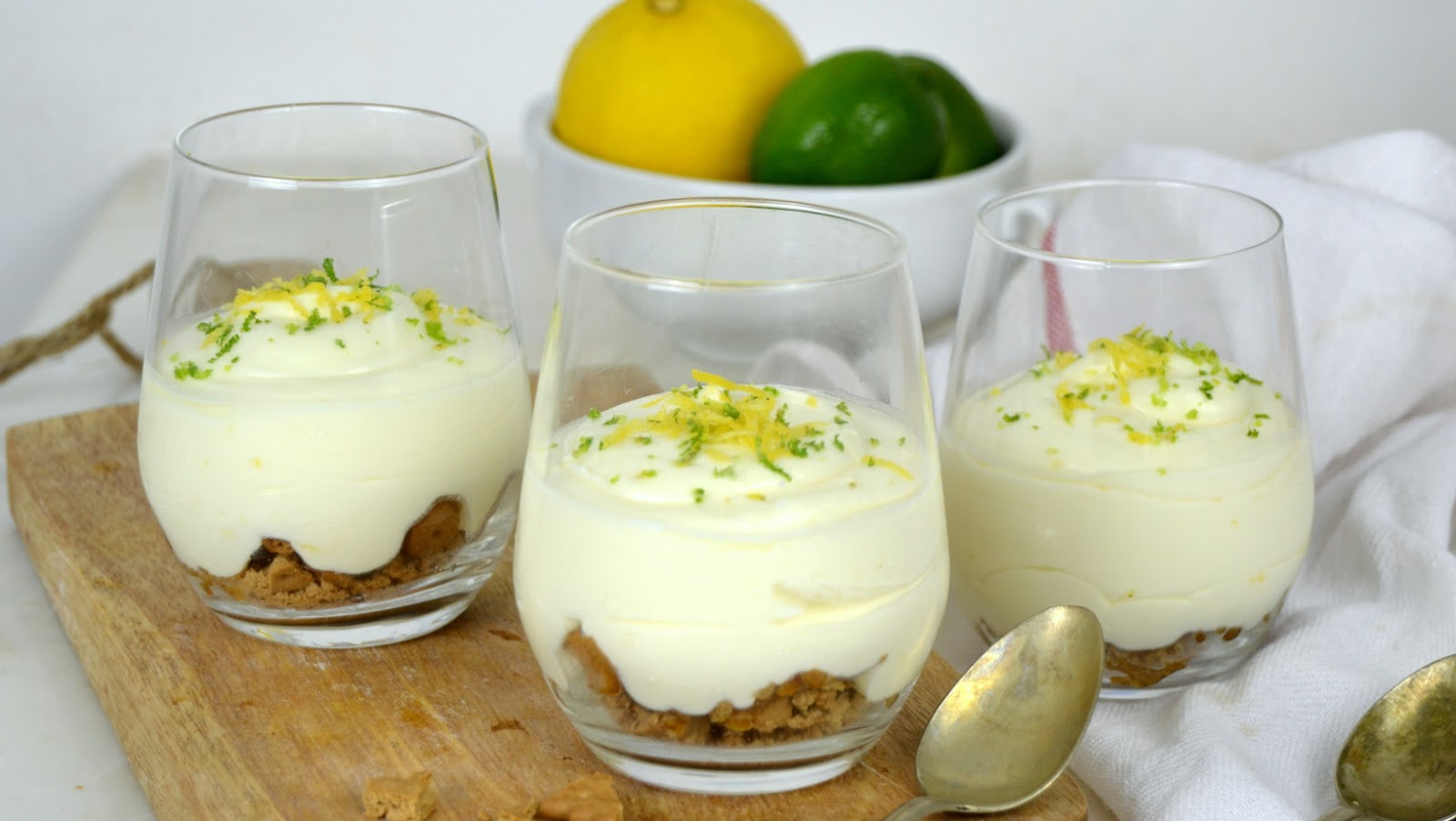 Mousse de limón con leche condensada ¡Solo 3 ingredientes! | Cuuking! Recetas de cocina