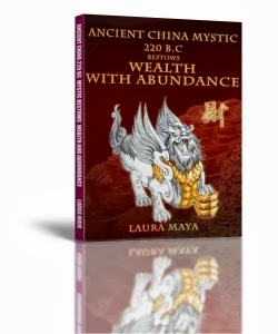 Ancient China Mystic 220 B.C Bestows Wealth With  Abundance
