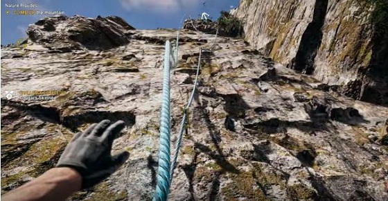  Far Cry 5, Nature Provides, Mountain Pass, Climbing, climbing hook