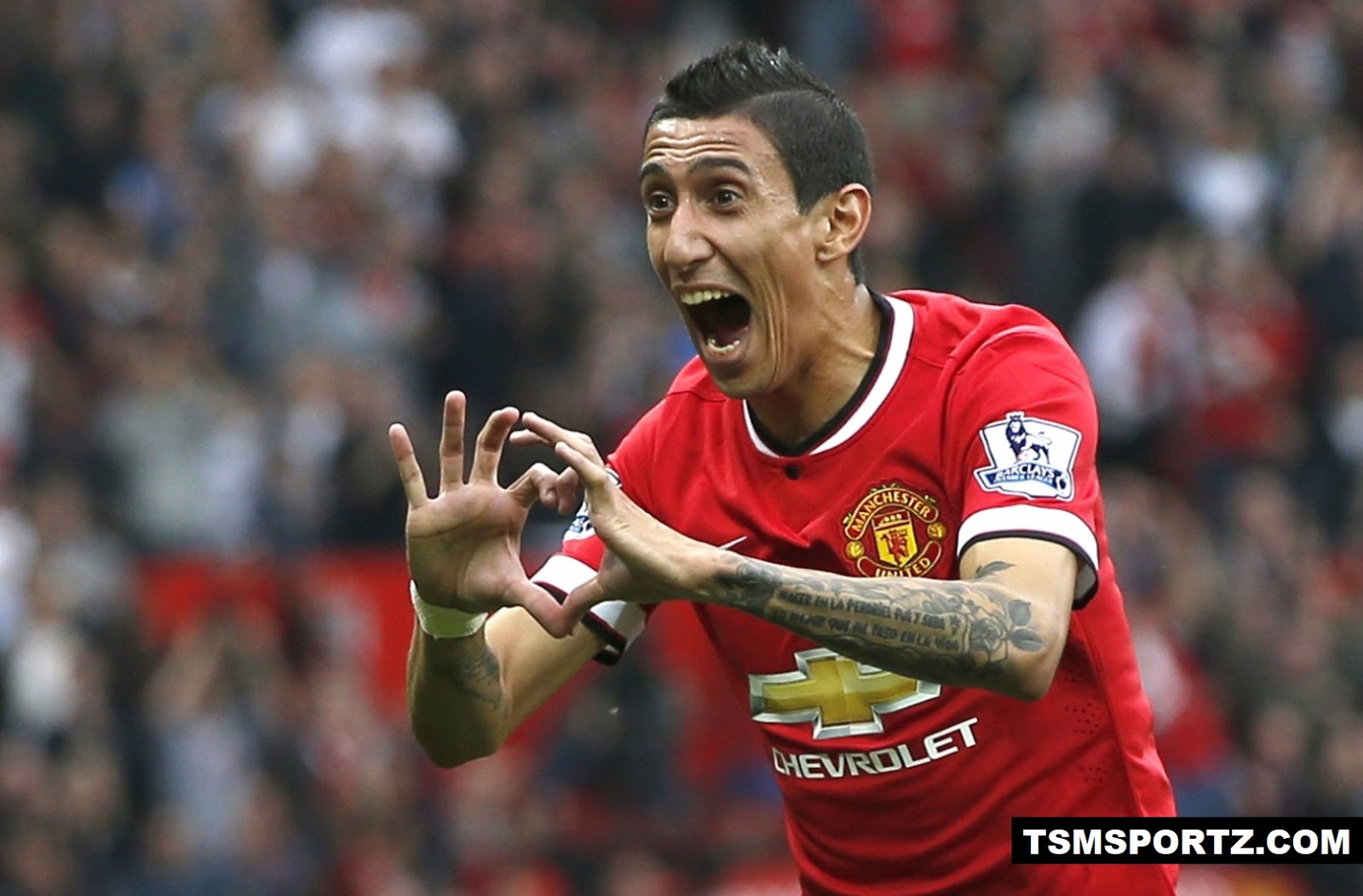 2014 Manchester United spend big money to buy Angel di Maria