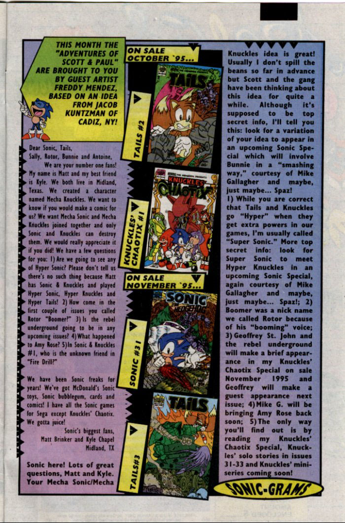 Read online Sonic The Hedgehog comic -  Issue #30 - 27