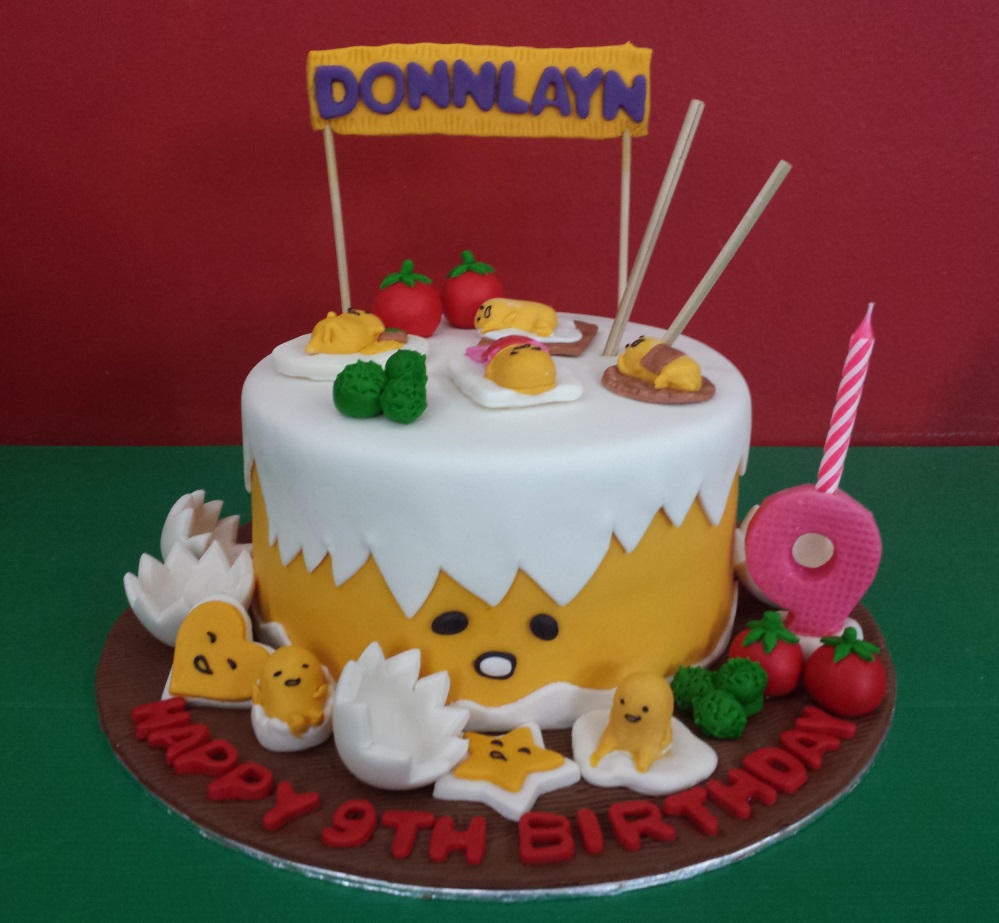 Gudetama On Cake Gudetama On Cake