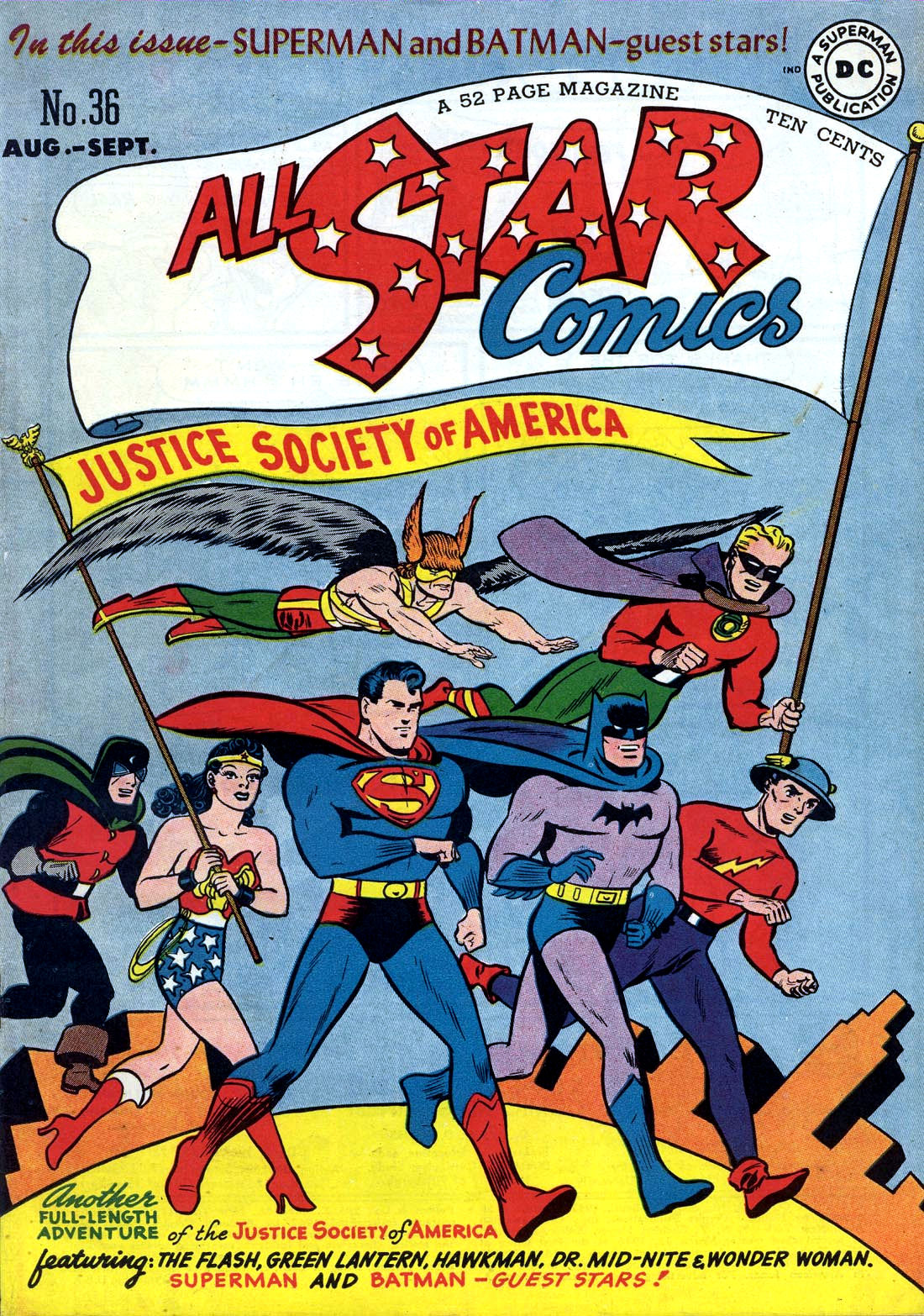 Read online All-Star Comics comic -  Issue #36 - 1