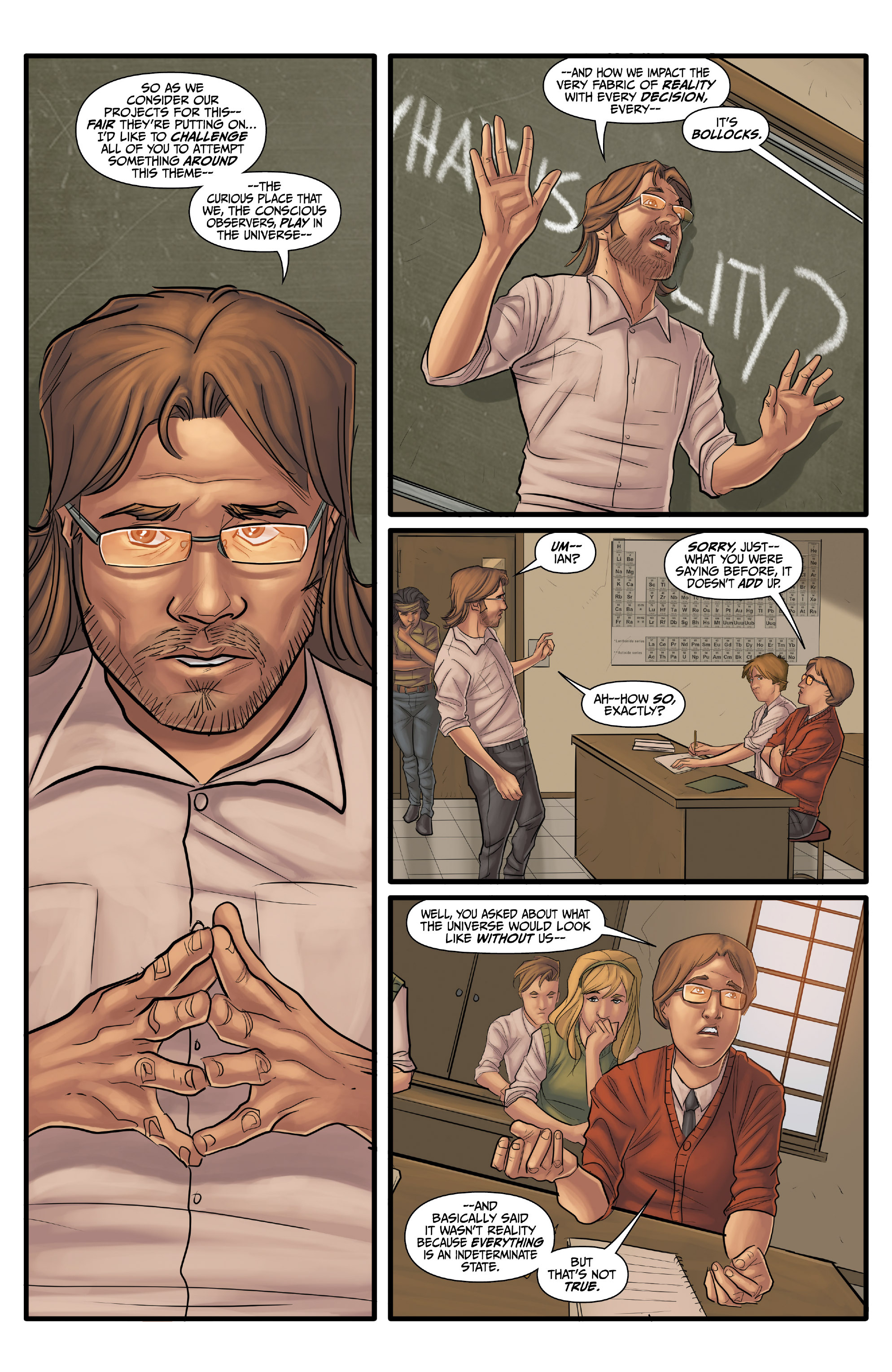 Read online Morning Glories comic -  Issue #40 - 18