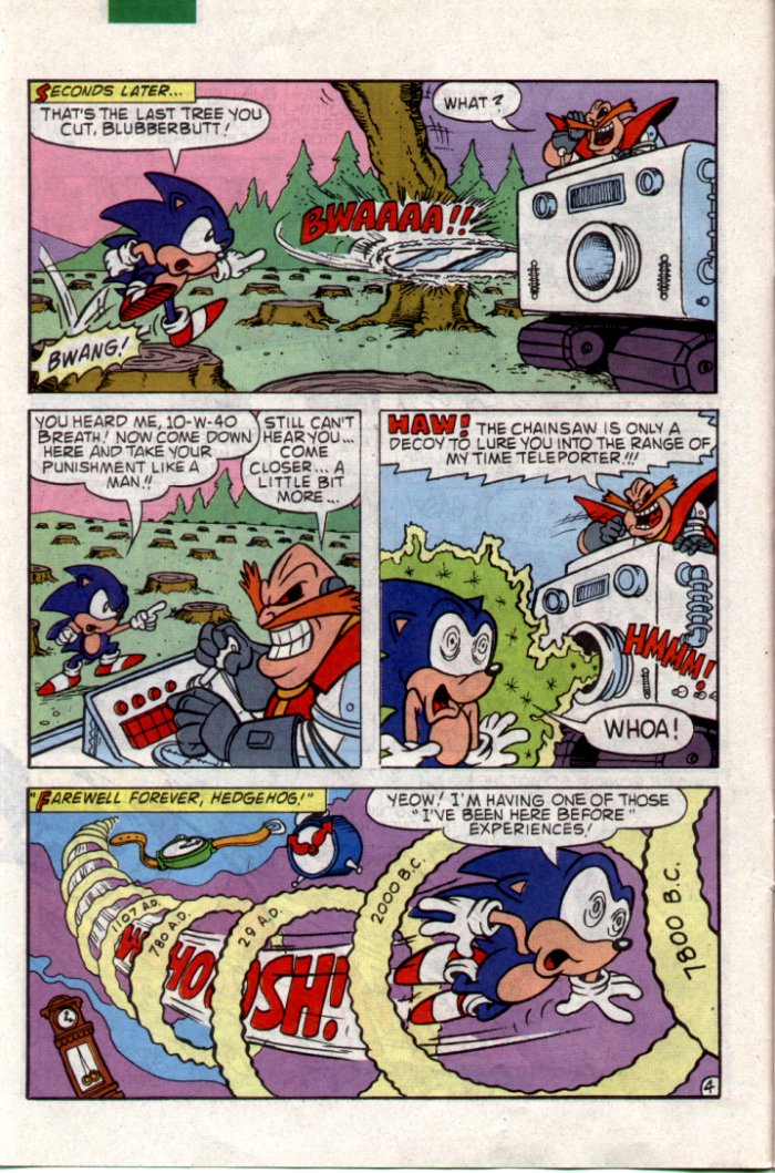Sonic The Hedgehog (1993) 12 Page 4