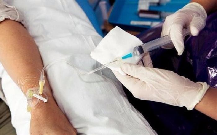 La quimioterapia endovenosa cancer