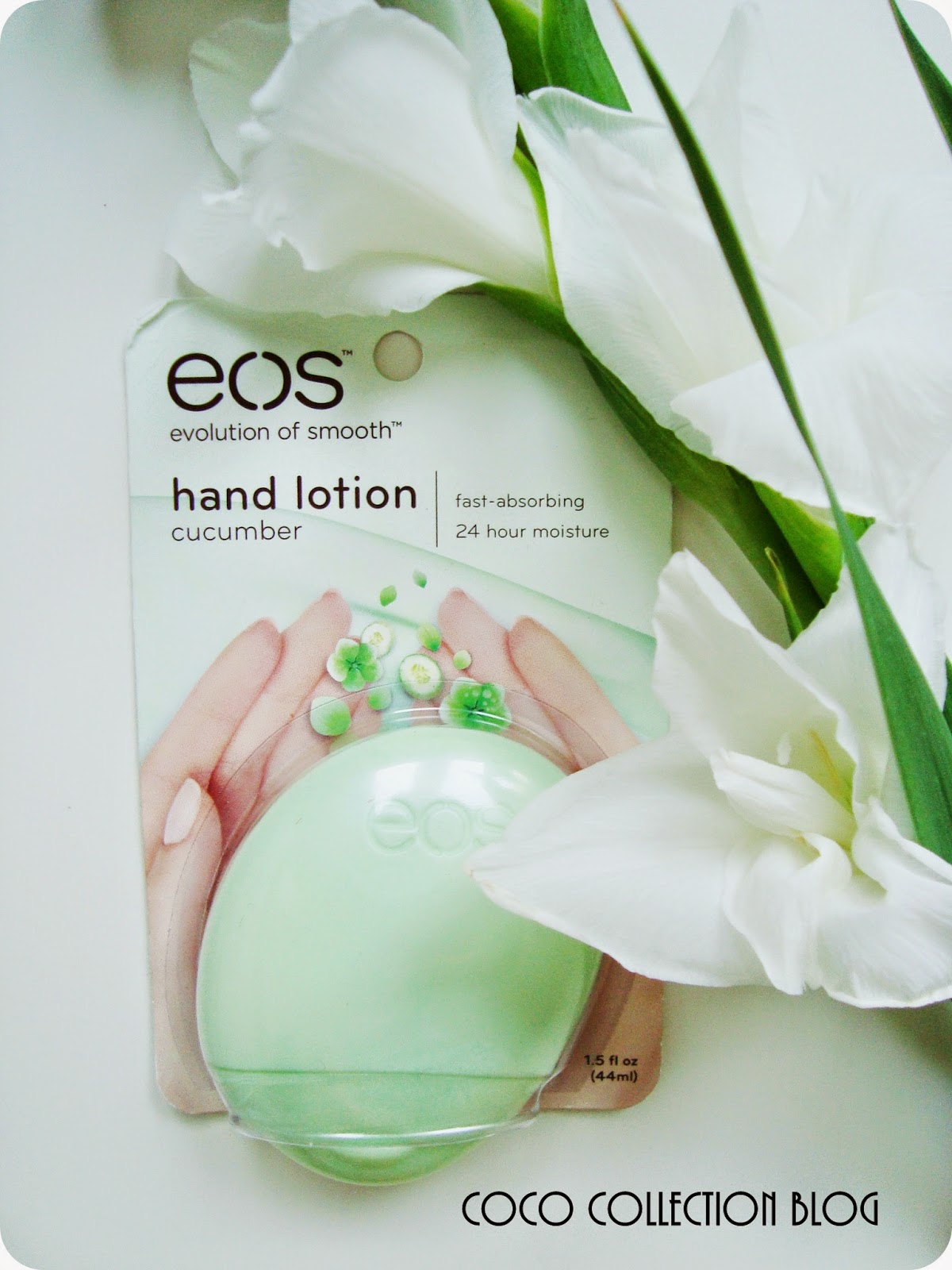 EOS hand lotion, czyli o dwóch takich do rąk! COCO COLLECTION