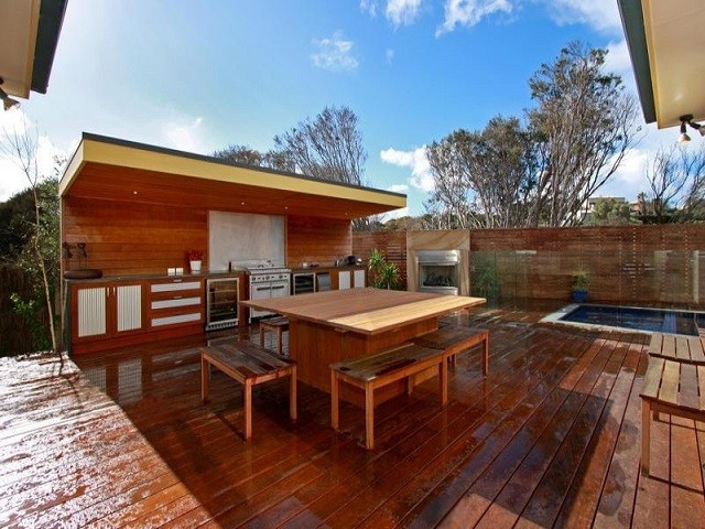 Ibercons Arquitectura + Diseño: Diseño de zona de BBQ o Patio del Hogar