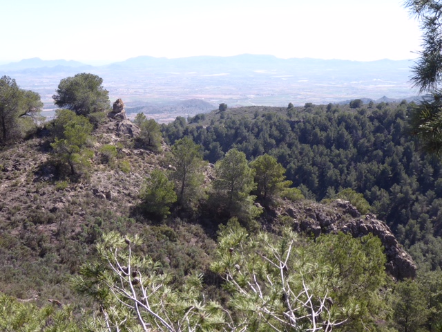 John en Saskia in Spanje Siërra de Carrascoy
