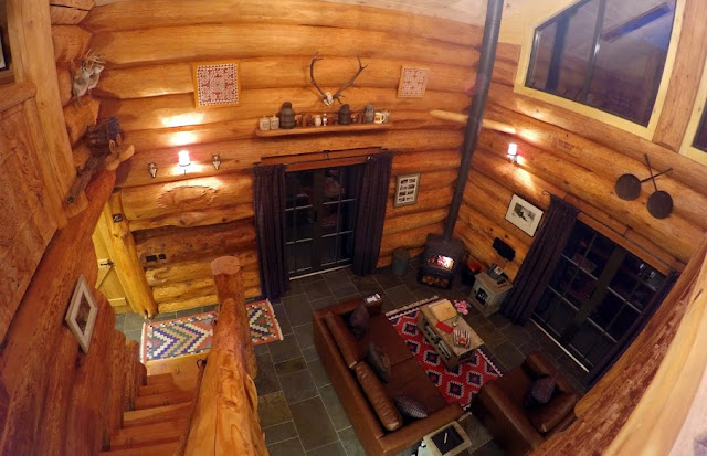 Eagle Brae Log Cabin Interior Scotland Eagle Brae Log Cabin Interior Scotland