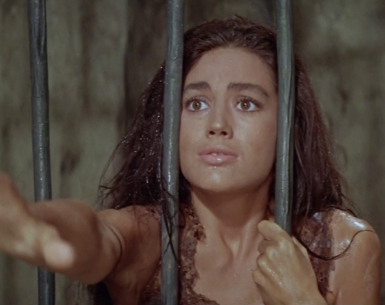 The lovely Linda Harrison (probably at her sexiest in Planet of the Apes). 