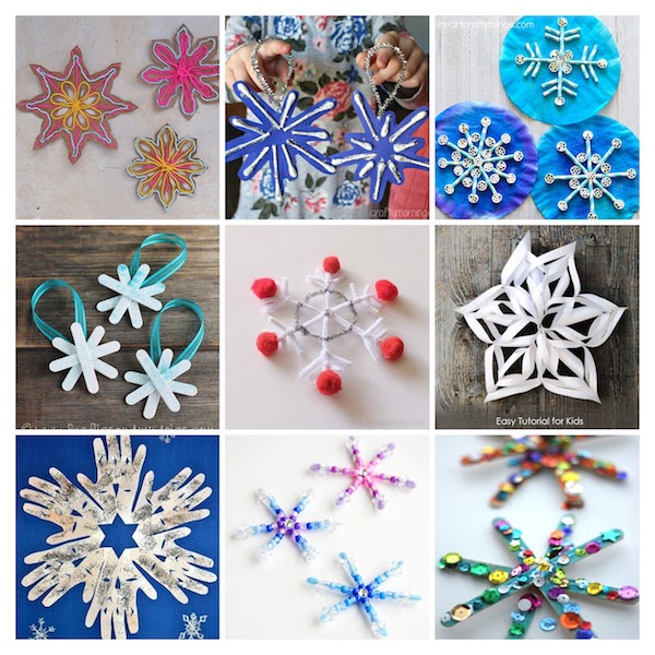 30 Easy Winter Crafts for Kids - The Joy of Sharing