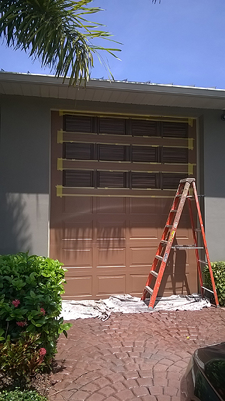 Paint A Rv Garage Door To Look Like Wood Everything I Create