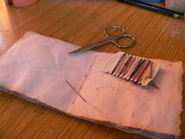 Von Pappe II: Paper, Scissors, Rock! - A Selfmade Art Journal