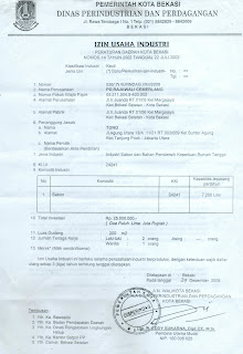Surat Izin Usaha Industri (SIUI) | Yogos-shelter