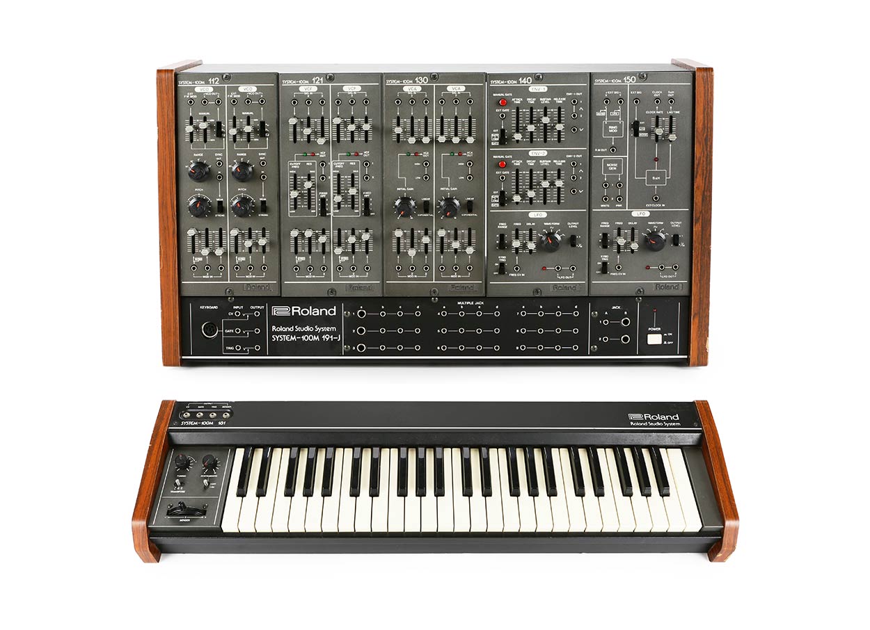 MATRIXSYNTH: Roland System-100M Analog Modular Synth