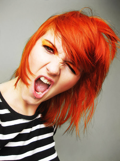 natural orange hair