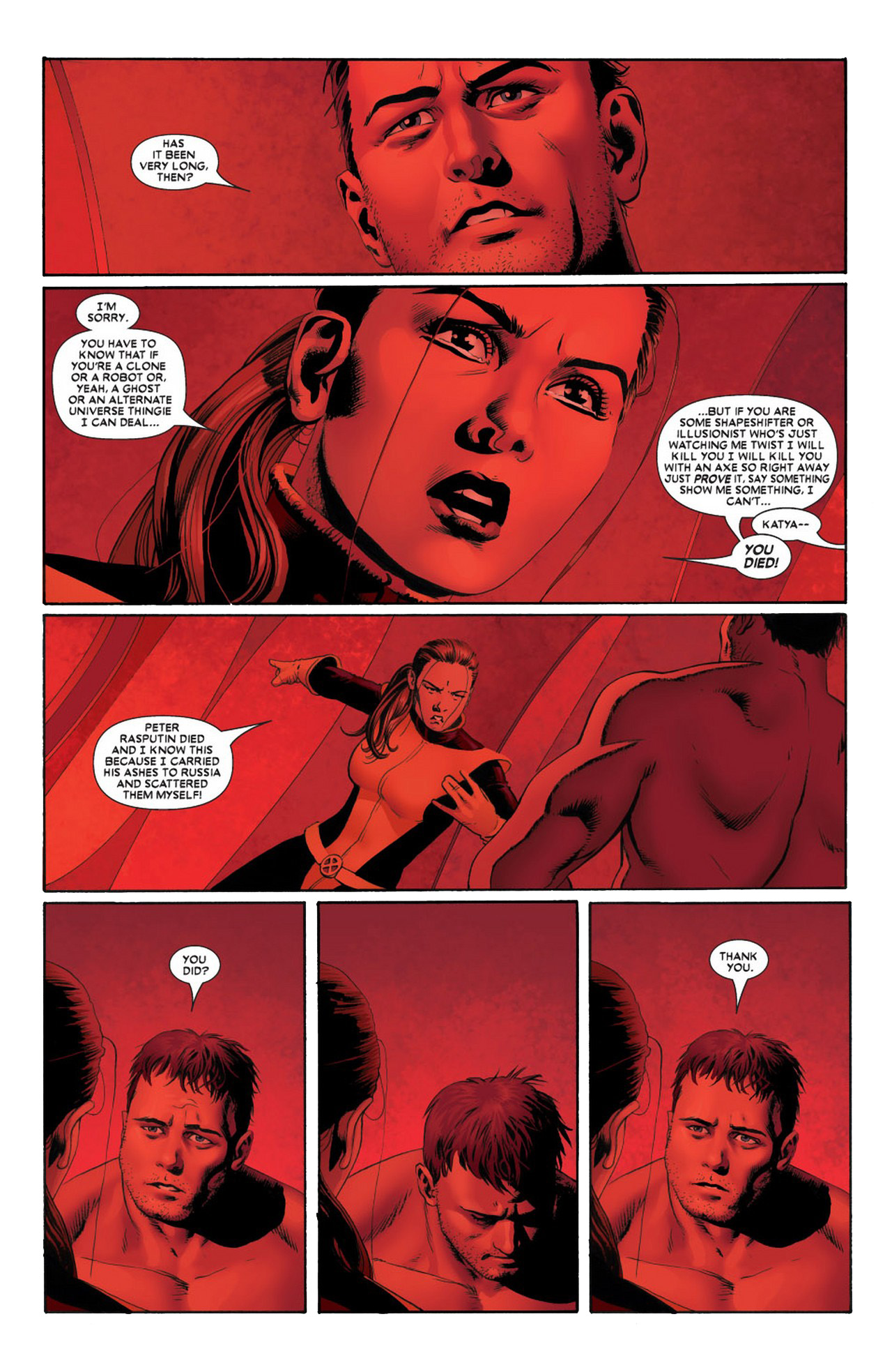 Read online Astonishing X-Men (2004) comic -  Issue #5 - 7