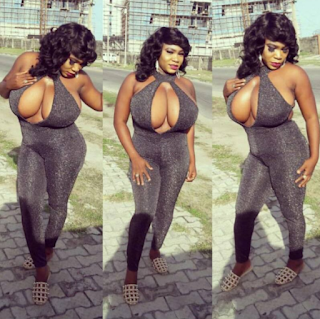 See Mouth Watering  photos of Gigantic Boob's of Cossy Ojiakor