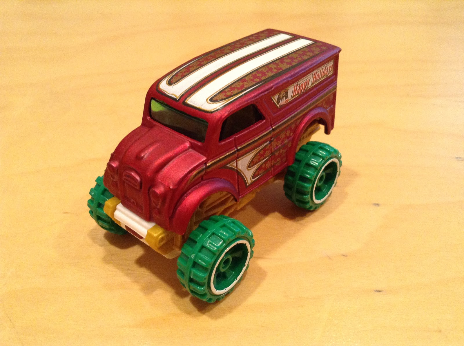 JULIAN'S HOT WHEELS BLOG Monster Dairy Delivery (2016 Holiday Hot Rods