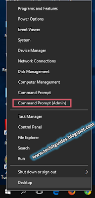 Open Elevated CMD (Admin Privileges) in Windows 10 - Pic 1