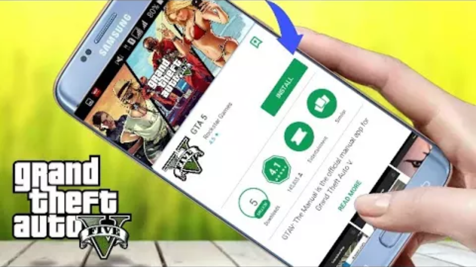 Gta 5 for android full apk obb фото 38