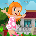 Games4King Cute Girl Escape From Traditional House Walkthrough
