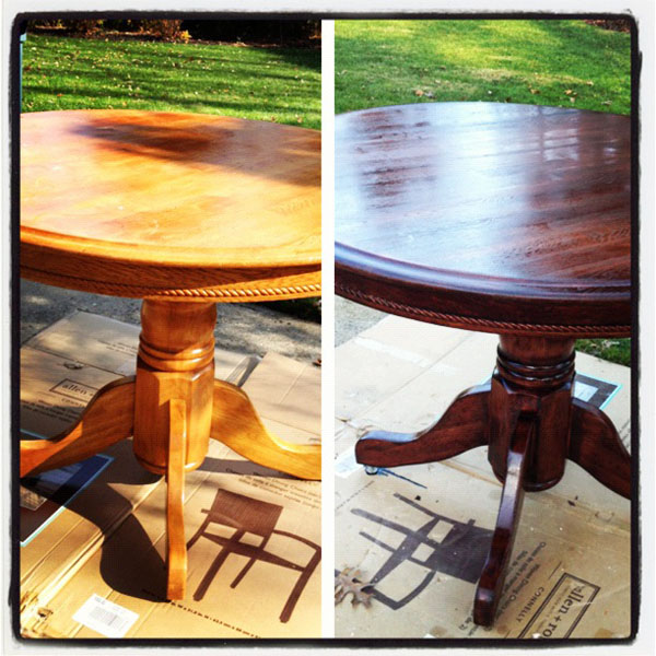 Craigslist Kitchen Table, Part 2 {IN}Design