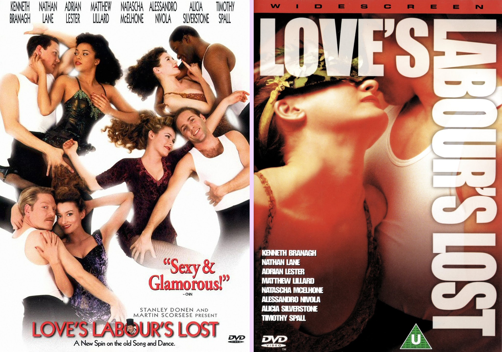 DVD Exotica Branaghs Shakespeare Far Superior In the UK Loves Labours Lost