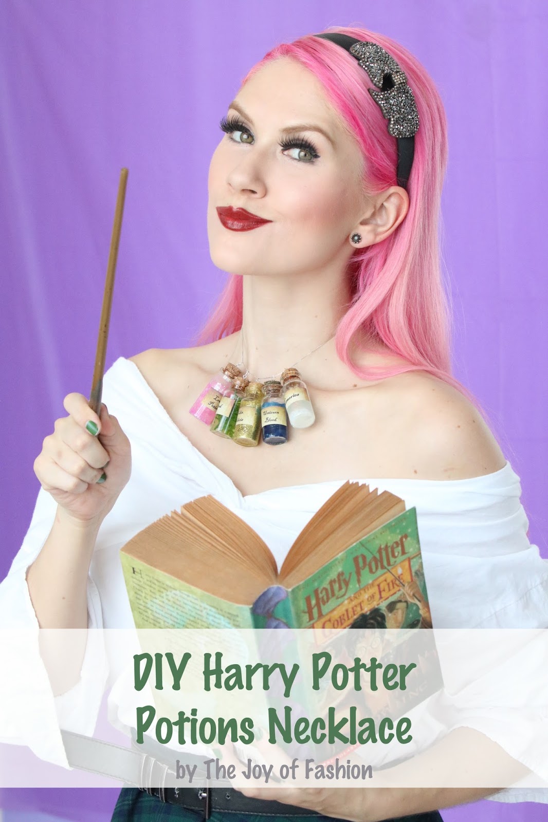DIY Harry Potter Potions Necklace