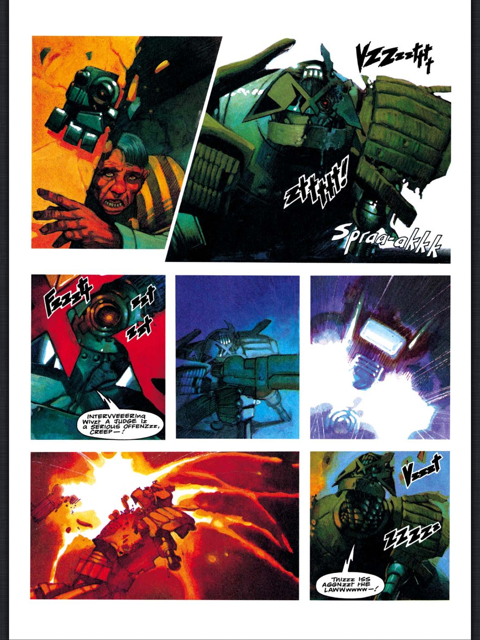 Read online Judge Dredd: The Complete Case Files comic -  Issue # TPB 18 - 218